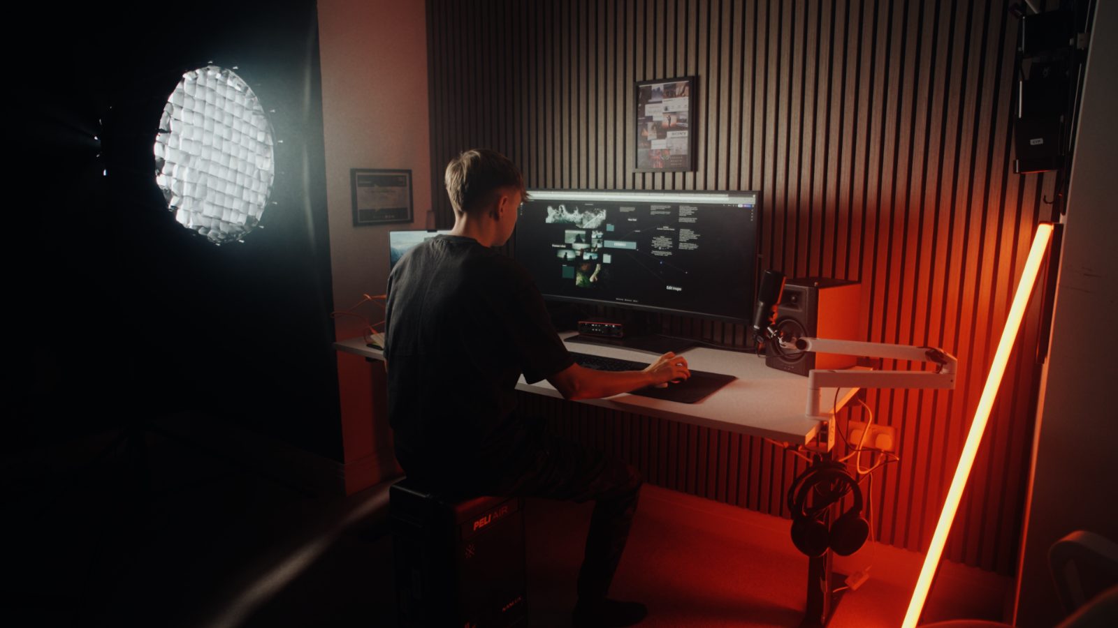 Editing suite — building a signature visual style