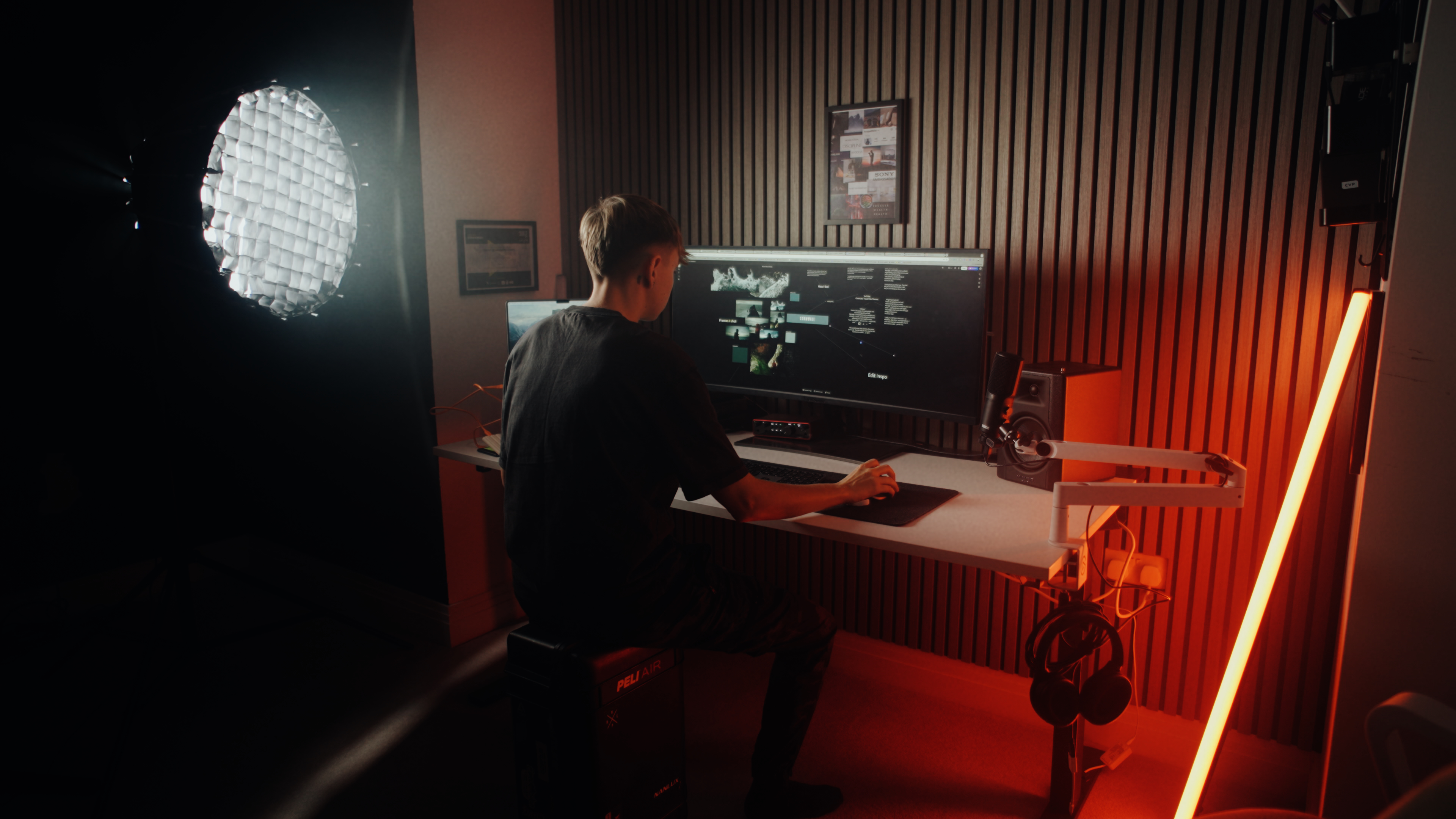 Editing suite — building a signature visual style